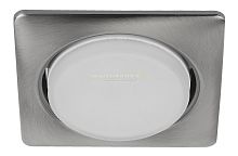 Светильник Эра KL71 SN квадрат GX53 220В 13Вт Сатин никель картинка 